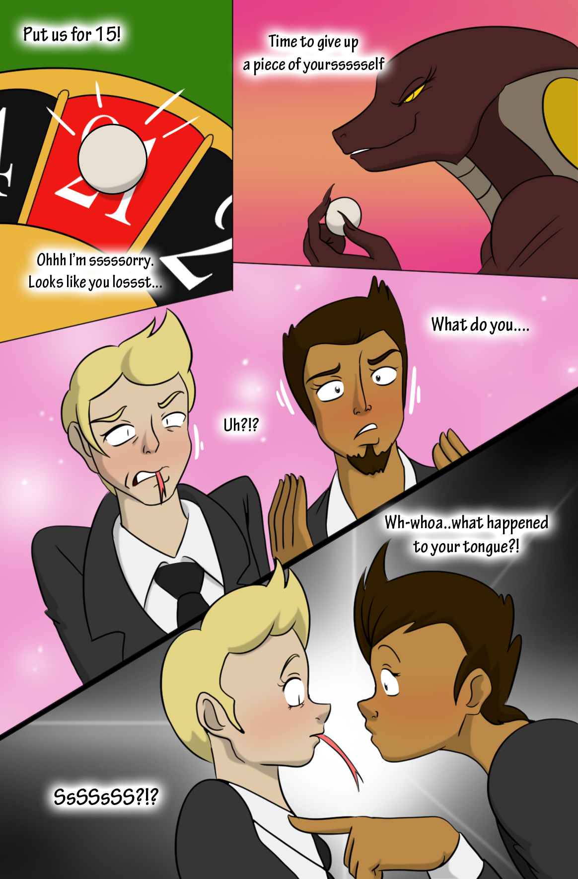 $1 - High Stakes Casino TG/TF (Full Comic)