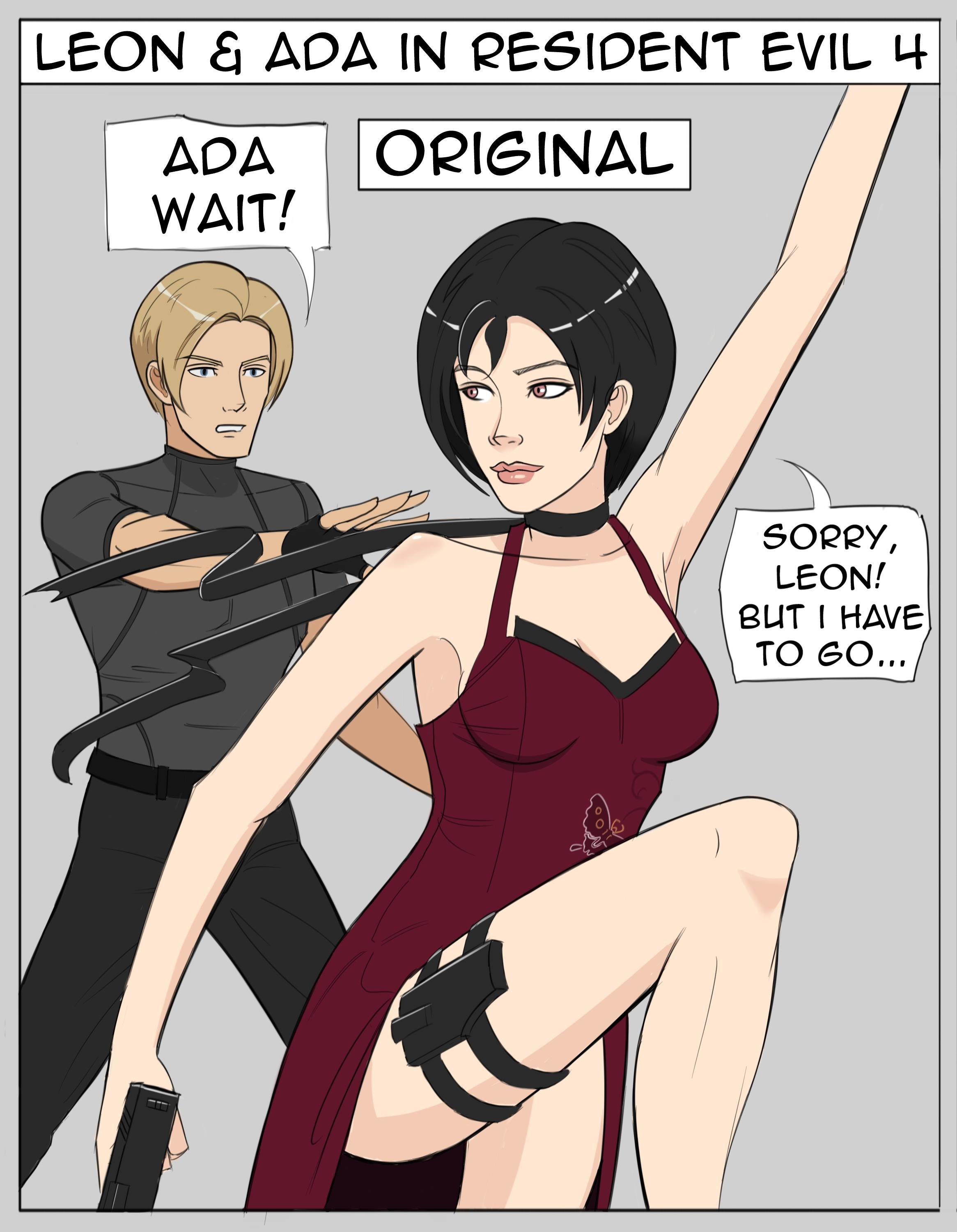 LEON AND ADA (Resident Evil 4) + NSFW